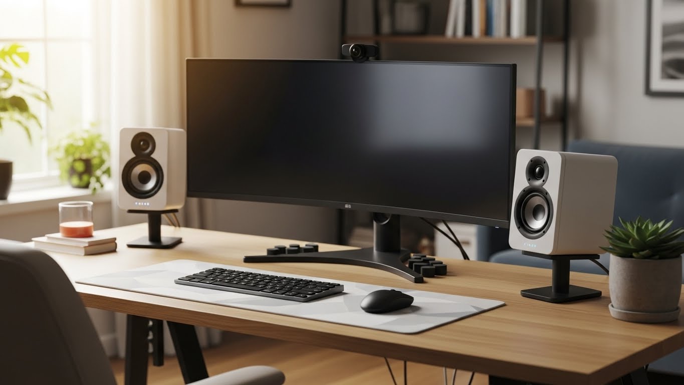 Best Desktop Speakers for Work From Home (Meetings + Music, Clear Voice, Low Fatigue)